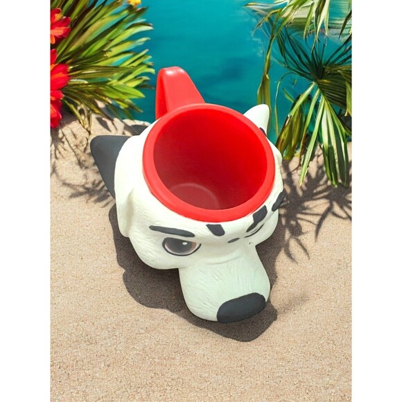 Disney's 101 Dalmatians 3D Movie Character Mug Cup APPLAUSE Vintage Red Cute EUC - Picture 6 of 8